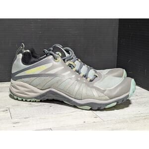 Merrell Womens Siren Edge Q2 Hiking Shoes Sneakers Paloma Aqua Size 9 US